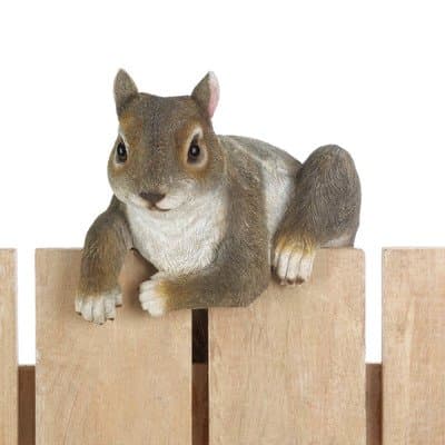 Tilman Squirrel Statue Polyresin