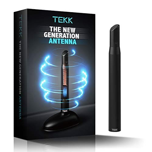 TEKK Short Antenna Compatible with Chevy Silverado 2007-2020 (M7 Thread) | Designed for Optimized FM/AM Reception | 4.8 Inches