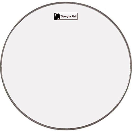 Georgia Phil Clear Bass Drum Head 20 Inch Compare to Remo Ambassador