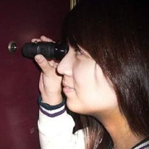 Zoom Tactical Door Viewer Peephole Reverse with Door Viewer Reverse Door Scope