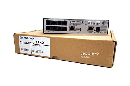 Sangoma Vega VS0203 60G-0008 8 Port FXO SIP T.38 Analog VoIP Gateway