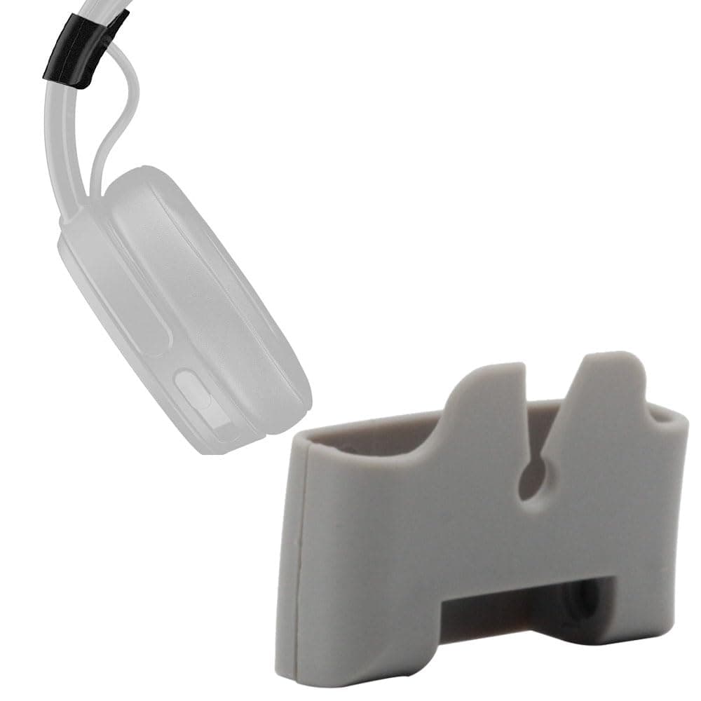 Headband Buckle Lock Compatible for Skullcandy Crusher Wireless Replacement Headband Connector Hinge Clip Cover Extention Hinge Repair Part (Gray)