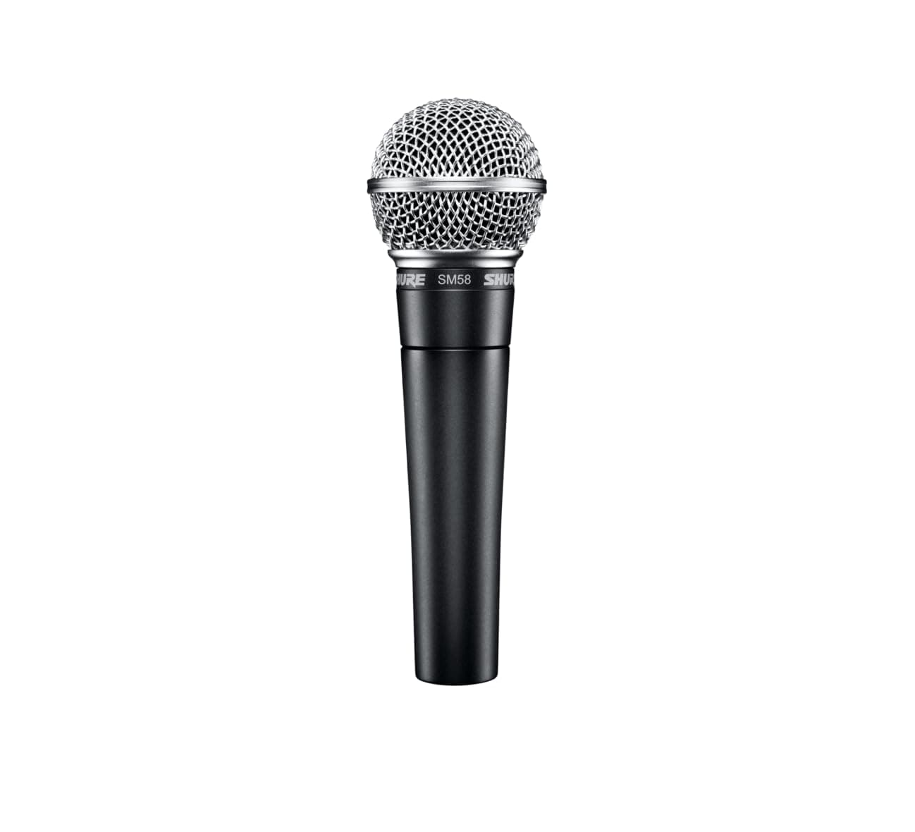 Shure SM58 Pro XLR Dynamic Microphone with 25-Foot XLR-XLR Cable - Professional Studio & Live Performance Cardioid Mic for Vocals, Podcasting, and Recording (SM58-CN)