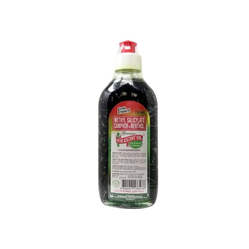 Genuine EFFICASCENT Oil Extra Strength Counterirritant 235ml Large Size Bottle