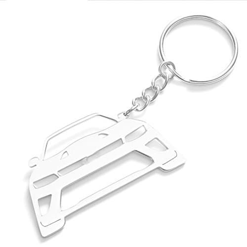for Chevrolet Camaro SS CNC Stainless 3D Steel Keychain