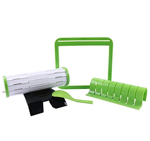 Sushi Making Kit Sushi DIY Mold Set - Super Easy Sushi Making Tool (Green)