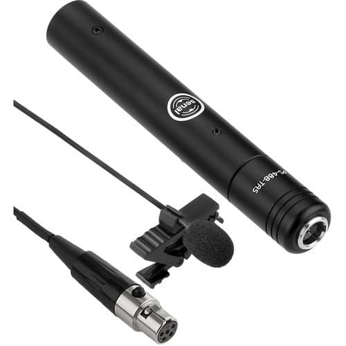 Senal CL6 Miniature 4mm Omni Lavalier Mic with TA5 Connector for Lectrosonics Transmitters & 48V Power Supply