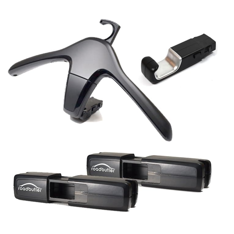Road Butler: Comfort Business Set – 2x Flex, 1x Universal Hooks Roof Racks and 1x Hangers