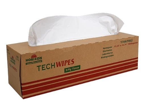 7052 - 3-Ply Tissue TechWipes by Horizon Industries