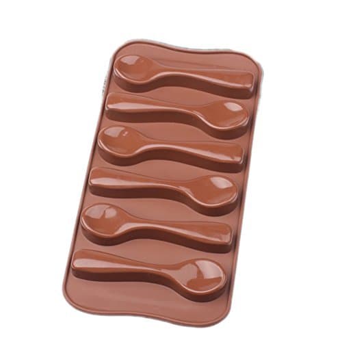 Silicone Spoon Shape Chocolate Cake Mould Sugar Candy Decorating Baking Mold