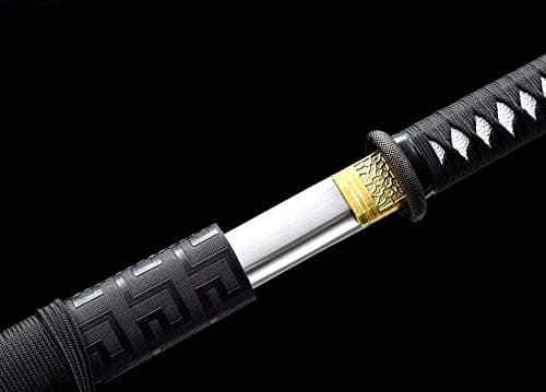 ZenBladesClub Handmade-Japanese-Sword-Shirasaya-Sharp Katana Full Tang Manganese Steel