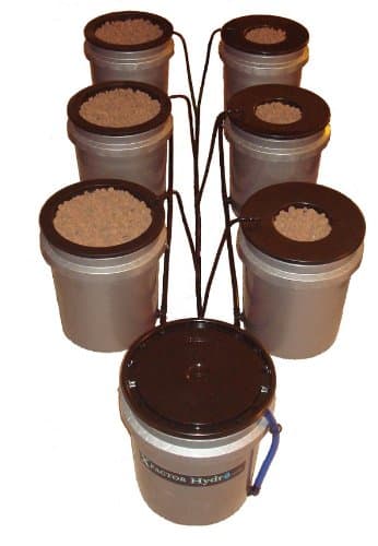 Xfactor Hydro® RDWC (Recirculating Deep Water Culture) + Top Feed Hydroponics Bucket System