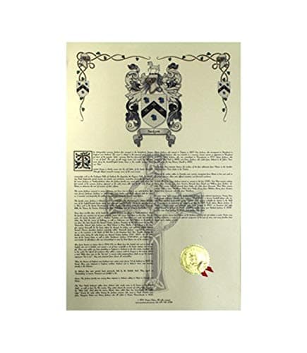 Rogero Coat of Arms, Family Crest and Name History - Celebration Scroll 11x17 Portrait - Spain Origin