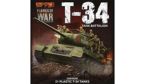 Flames of War Late War: Soviet LW T-34 Army Deal (SUAB12)