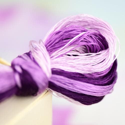 Natural 100% Silk Thread, Handmade Embroidery Thread Silk Floss 8 Colors 110m Each (28)