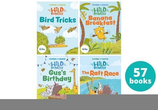 Stories for Maths: EYFS: Wild Buddies (57 book pack)