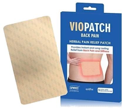 Herbal Back Pain Relief Patch XL - Pack of 5 Extra Large Patches| Instant Relief from Back Pain, Muscular Pain & Joint Pain| Natural | No Side Effects