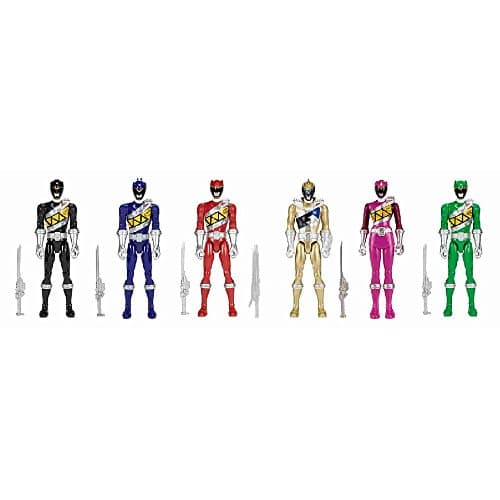 Power Rangers Dino Charge 12 inch Figure - 6 pack
