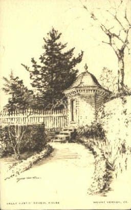 Mt Vernon, Virginia Postcard