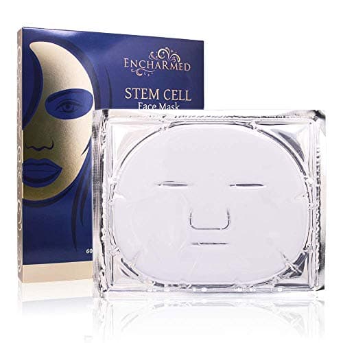 Stem Cell & Collagen Face Mask Hydro Gel for Facial Fine Lines & Wrinkles, Dry Skin, Age Sun Spots, Discoloration, Skin Tone - Moisturizing, Anti-Aging - w/Retinol, Hyaluronic Acid, Vitamin C