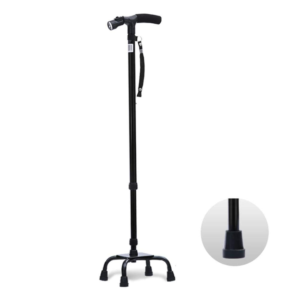 AAAAAGZ Cane,Aluminum Alloy Non-Slip Adjustable Old Man's Cane,Walker Portable Mobility Aids Non-Slip/A/Uniform Code