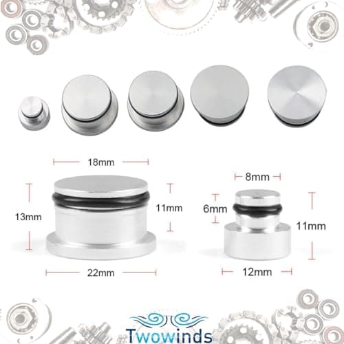 Twowinds Intake Manifold Swirl Flap Removal Kit, Astra H, Vectra C, Zafira B, Alfa 147, 156, Croma,1.9 JTD CDTI TID Engines (Set 5 Units)
