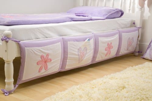 Snuggle Sac Hearts and Flowers 100% Cotton Bed Tidy