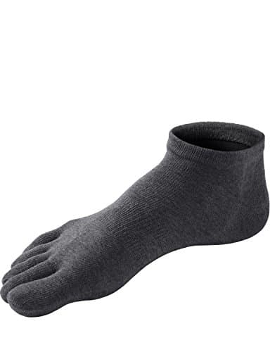 Low Cut Toe Socks 3 Pairs (CHARCOALGRAY) M