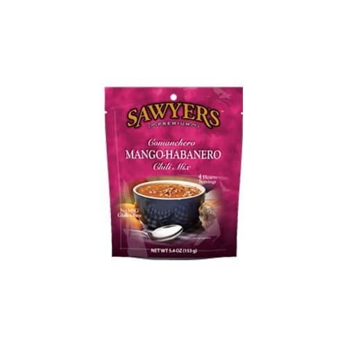 Sawyers Premium Chili Mix44; Premium44; Comanchero Mango-Habanero44; Hot44; 5 Oz44; Pack Of 5