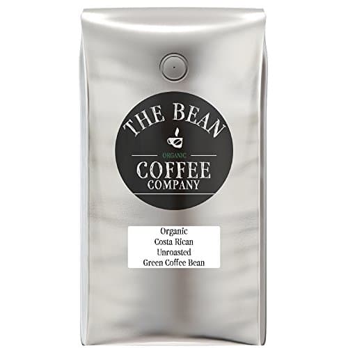 The Bean Coffee Company Organic Unroasted Green Coffee Beans, Central America, 5-Pound Bag