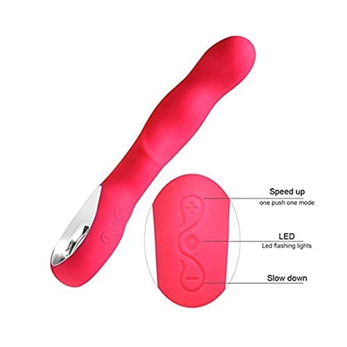 Reliable Quality Pleasure Couples Flirting Bullet Toys, U-Shape Vibratiing & Stimulating Oral Tongue Simulator Wand for Adult Women & Men, Silicone, Waterproof