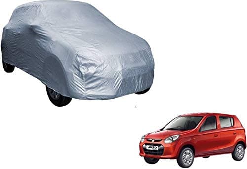 gromaa Silver car Cover for Maruti Suzuki Alto 800