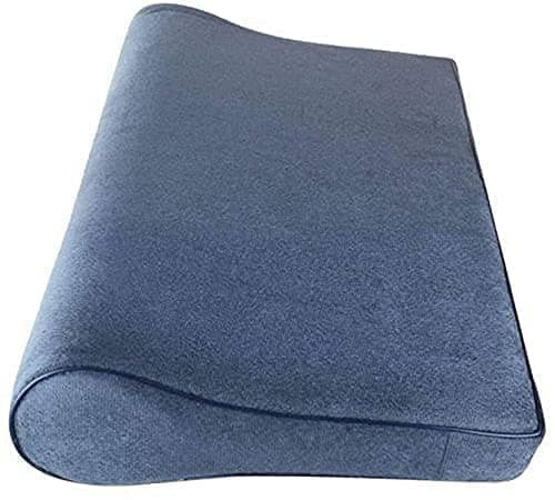 Premium Orthopedic Contoured Cervical Pillow | Best for - Cervical Spondylitis, Neck Sprains/Stiff Neck & All Type Pain Reduction (Grey)