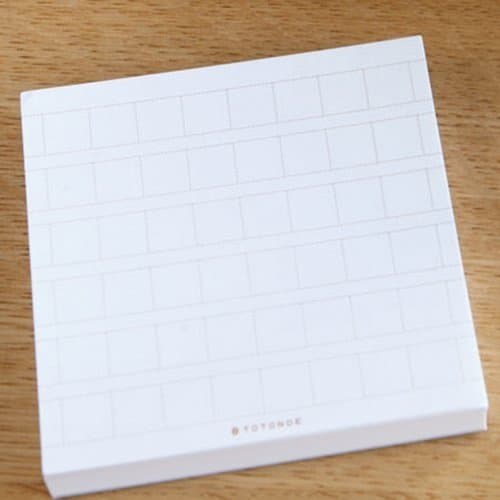 TOTONOE block Note refill [manuscript paper pattern] Totonoe TBM7575-G