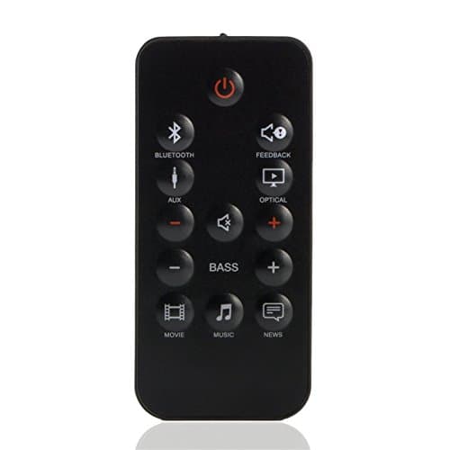 Remote Control Compatible with Cinema SB150 Soundbar Sound bar with CR2025 Battery