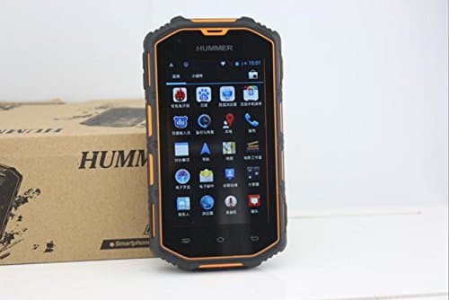 Hummer H5 3g Smartphone Invtepy Ip68 Waterproof Shockproof Dustproof GPS Unlocked Smart Phone 4.0" Capacitive Screen (H5-Orange)