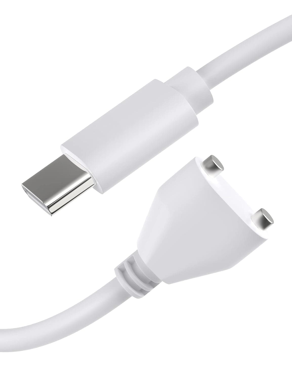 Bicmice Magnetic USB Type C DC Charger Cable 2.6Ft Replacement Charging Cord-(10mm/0.39in)