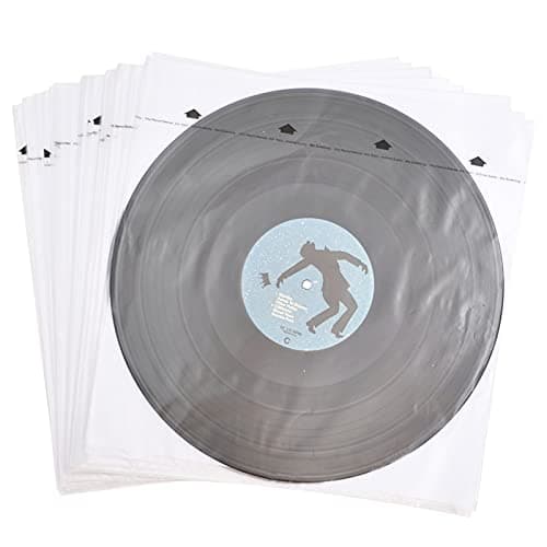 sdroceRyaM 12"Master Sleeves Anti-Static Rice Paper Vinyl Record Inner Sleeves Provide Your LP Collection with The Proper Protection（20pcs）