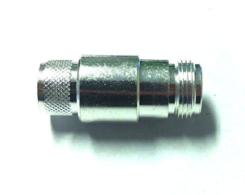 Pack of 2 N Female Jack Crimp Coax Connector LMR-600 Cable, Silver
