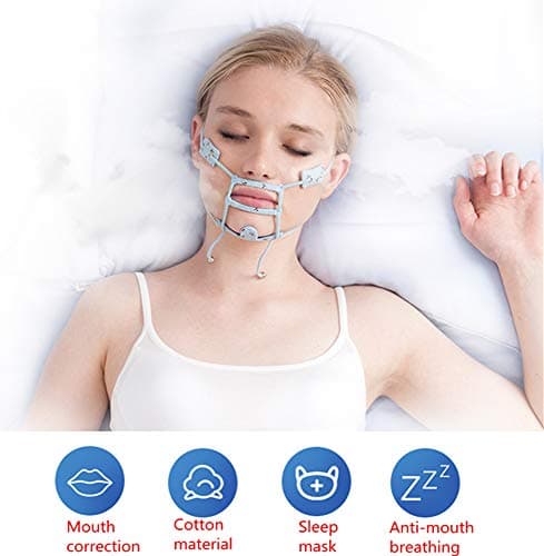 Anti-Mouth Breathing Sleep Mark Prevent Snoring Mouth Correction (2 Pack)