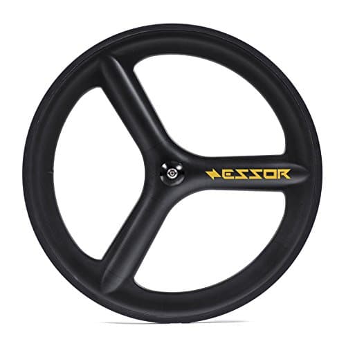 Essor USA Tri-Spoke Carbon Clincher Track Wheel, Rear