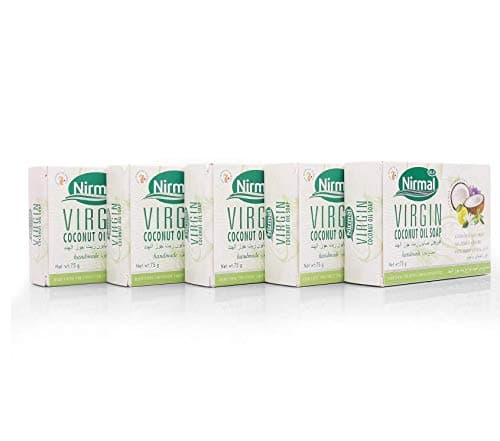 KLF Nirmal Virgin Coconut Oil Soap,75 grams (Pack Of 5)