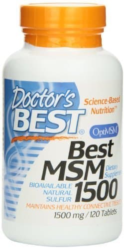 Doctors Best Best MSM - 120 ct (Pack of 2) by dr best