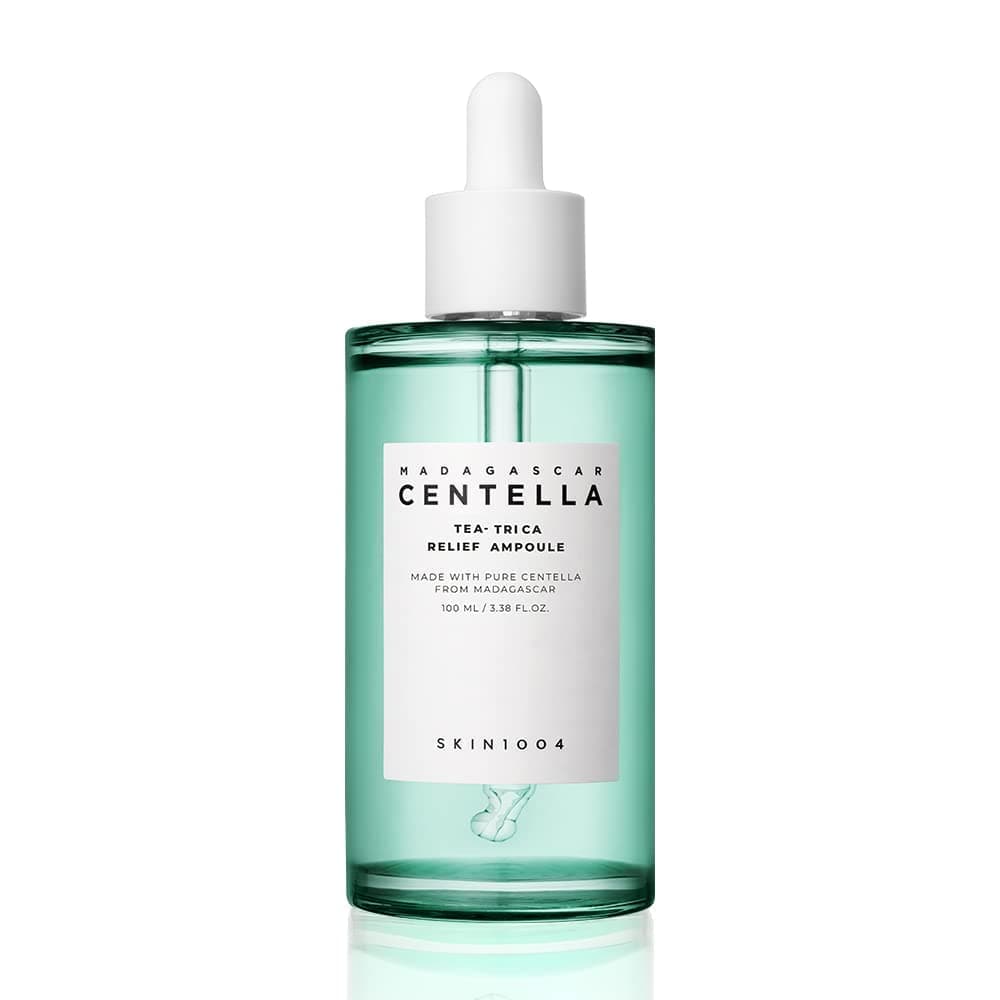 Madagascar Centella Tea-Trica Relief Ampoule | Soothing Hydration for Sensitive Skin, 100ml