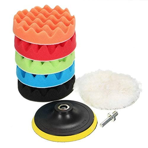 8Pcs/Set Car Polishing Pad 5inch Sponge Buffing Waxing Boat Car Polish Buffer Drill Wheel polisher Removes Scratches