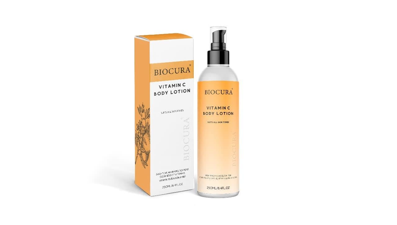 BIOCURA Vitamin C Body Lotion, suits all skin types, 250ml