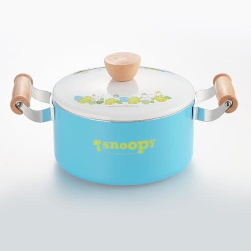 SNOOPY aluminum both hands pan 18cm SN-102 (Japan import / The package and the manual are written in Japanese)