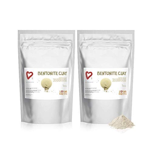 Premium & Ultra-Fine, 2 Kg Living Earth Deep Pore Cleansing Calcium Bentonite Clay Powder - Pure and Natural. The Finest Powder only sourced.