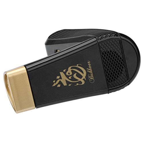 DDIGEjin 2018 New Portable Electric Incense Burner Power Arabic Rechargeable Portable Mini USB Small Muslim New (Black) Office Household