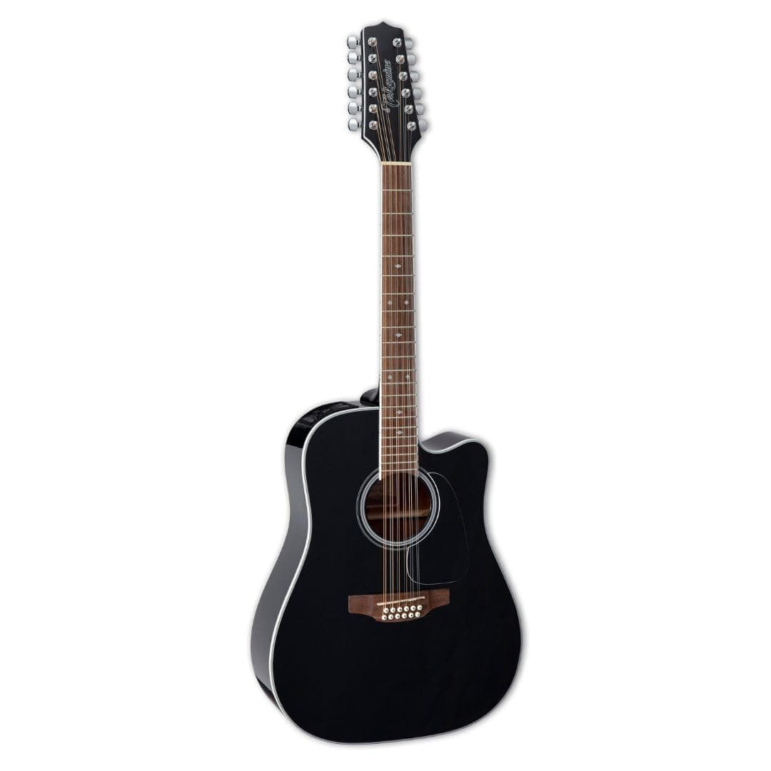 GD-38CE 12-string Acoustic-electric Guitar - Black
